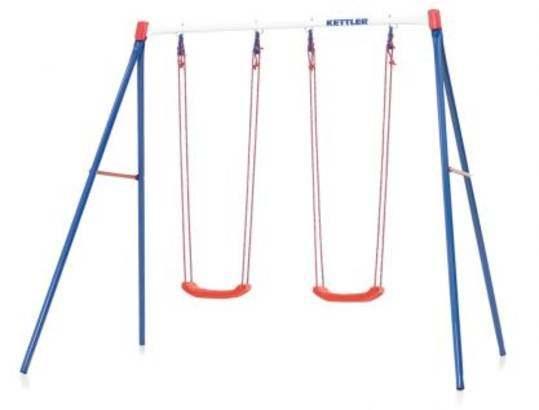 Kettler schommel met twee schommelplankjes, Kinderen en Baby's, Speelgoed | Buiten | Speeltoestellen, Nieuw, Schommel, Ophalen