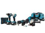 Makita DLX5068TX1 Accu Combiset 5-delig 18V 5.0Ah in Tas, Ophalen of Verzenden, Nieuw, 600 watt of meer