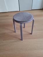 Ikea Frosta Kruk Paars/Lila + Kussen, Huis en Inrichting, Ophalen, Zo goed als nieuw, Bruin, Eén