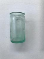 Glazen zalfpot apotheek bodemvondst, Ophalen of Verzenden