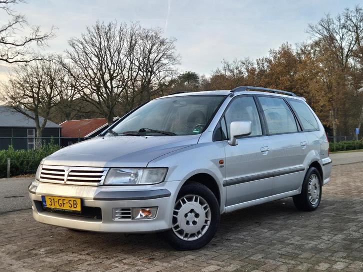 Mitsubishi Space Wagon 2.4 GDI GLXi 7p. (bj 2000), Auto's, Oldtimers, Bedrijf, Te koop, Airbags, Airconditioning, Alarm, Centrale vergrendeling