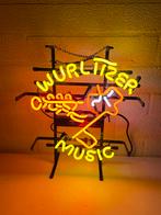 Glas neon Wirlitzer, Ophalen of Verzenden, Nieuw, 1970 tot heden, Wurlitzer