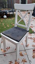 Gratis witte, houten stoel, Ophalen, Gebruikt, Wit, Eén