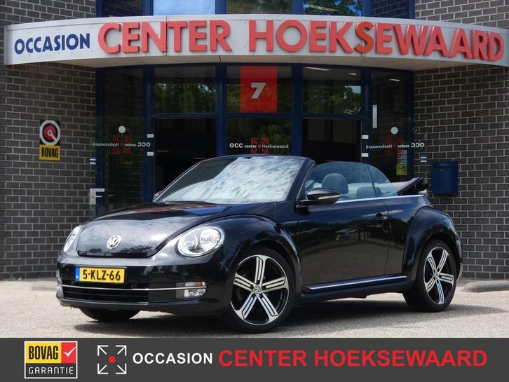 Volkswagen Beetle Cabriolet 1.2 TSI 105PK BMT Design | Stoel, Auto's, Volkswagen, Bedrijf, Te koop, Beetle (Kever), ABS, Airbags