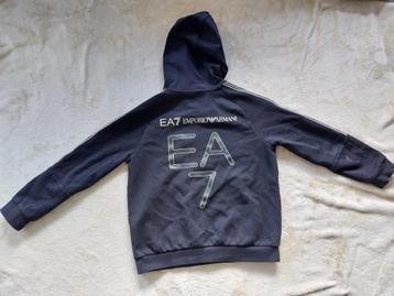 Armani trui met capuchon zwart Maat 140 beschikbaar voor biedingen