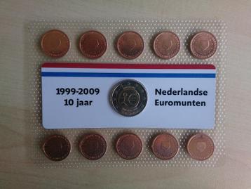  euroset 1999-2009 10 jaar Nederlandse euromunten beschikbaar voor biedingen