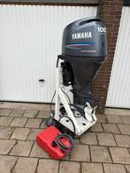 Yamaha 100 pk 4 takt langstaart buitenboordmotor boot motor., Watersport en Boten, Ophalen, Gebruikt, 30 pk of meer, Elektrische start