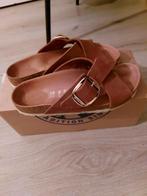 Birkenstock siena big buckle maat 38, Ophalen of Verzenden, Zo goed als nieuw, Bruin, Sandalen of Muiltjes