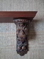 Antieke Wandconsoles / ornamenten met Leeuwenkop, Ophalen