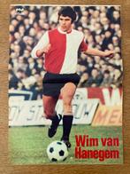 1971 WIM VAN HANEGEM FEYENOORD grote poster !, Verzamelen, Sportartikelen en Voetbal, Ophalen of Verzenden, Zo goed als nieuw