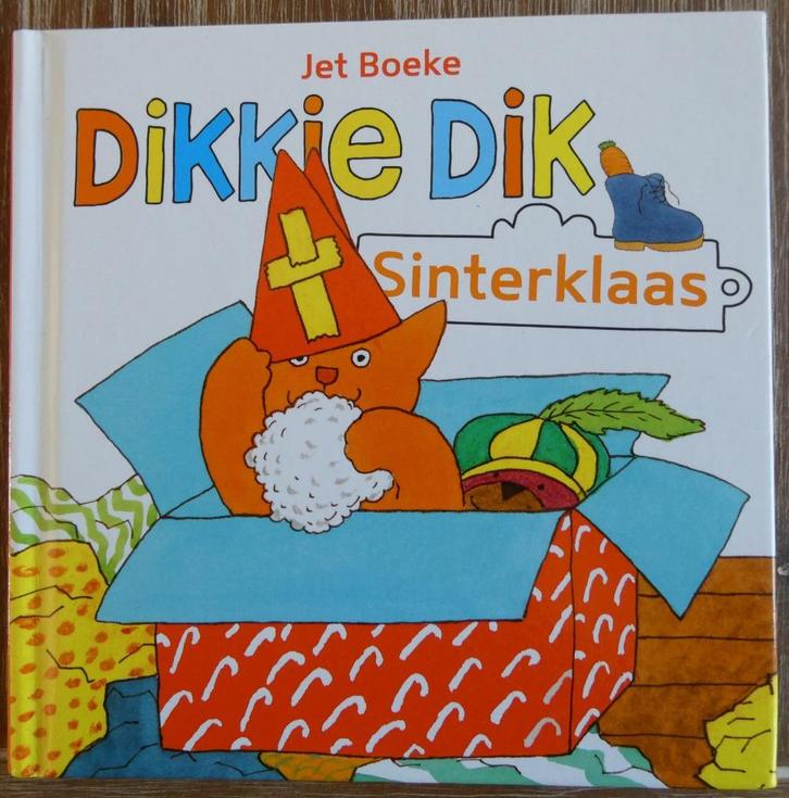 Dikkie Dik - Sinterklaas - Jet Boeke, Boeken, Kinderboeken | Baby's en Peuters, Zo goed als nieuw, 2 tot 3 jaar, Ophalen of Verzenden