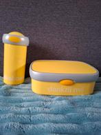 Nieuwe Mepal Broodtrommel en Drinkbeker Set, Huis en Inrichting, Keuken | Tupperware, Ophalen of Verzenden, Nieuw, Geel, Bus of Trommel