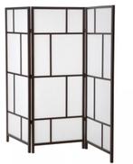 Risör Scheidingswand Zwart Wit 216x185 cm, Ophalen, Zo goed als nieuw