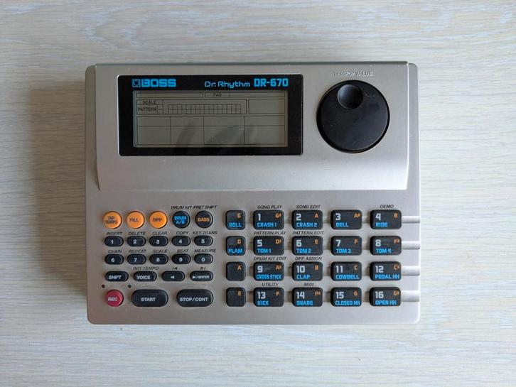 Boss DR-670 Dr. Rhythm, Muziek en Instrumenten, Drumcomputers, Gebruikt, Boss, Ophalen of Verzenden