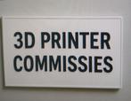 3D Print Service commissies Jouw idee, geprint!, Ophalen of Verzenden, Ingebouwde Wi-Fi, Nieuw, Elegoo