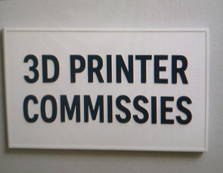3D Print Service commissies Jouw idee, geprint!, Computers en Software, 3D Printers, Nieuw, Ingebouwde Wi-Fi, Ophalen of Verzenden