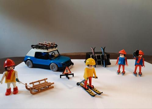Vintage Playmobile set, Wintersport, jaren 70/ 80., Kinderen en Baby's, Speelgoed | Playmobil, Gebruikt, Ophalen of Verzenden
