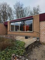 Screen somfy elektrisch, Tuin en Terras, Zonneschermen, 150 tot 300 cm, Ophalen of Verzenden, Gebruikt, Elektrisch