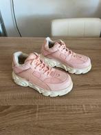 Stoere roze gympen suede dikke zool Buffalo colby pink 37, Tweedekansshop, Roze, Schevelstaat 11, Buffalo