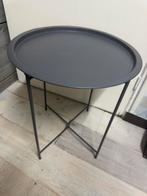 Bijzettafel zo goed als nieuw, Huis en Inrichting, Tafels | Bijzettafels, 45 tot 60 cm, Minder dan 55 cm, Rond, Ophalen of Verzenden