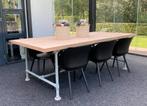 Robuust metalen steigerbuis tafel / werktafel onderstel, Ophalen, Vijf personen of meer, Rechthoekig, Nieuw