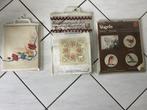 Borduurpakketten, oa indianen,wandkleed,handwerkpakket enz, Ophalen of Verzenden, Nieuw