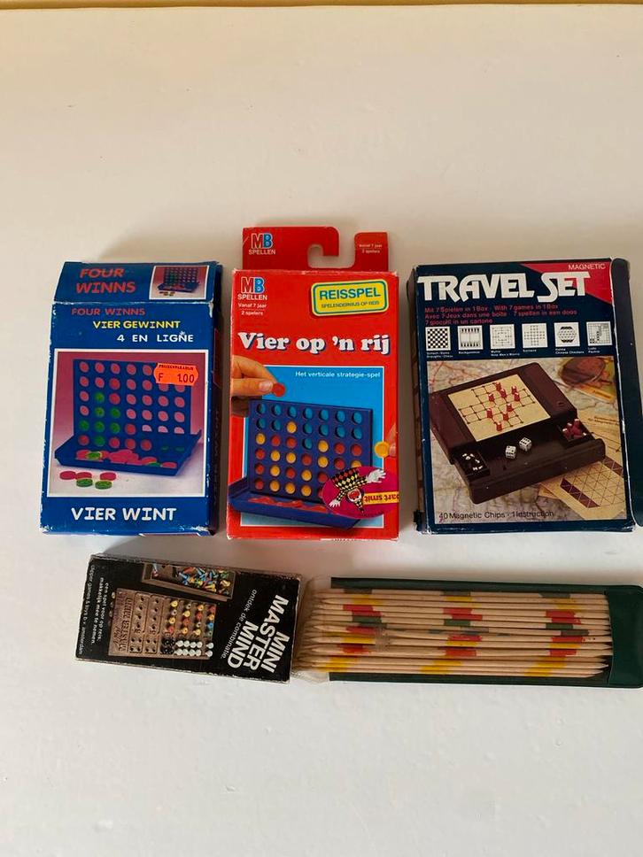 Diverse gezelschapsspellen, Hobby en Vrije tijd, Gezelschapsspellen | Overige, Gebruikt, Een of twee spelers, Ophalen of Verzenden