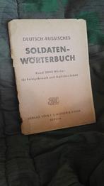 Duits Russische woordenboekje wo2, Verzamelen, Militaria | Tweede Wereldoorlog, Ophalen of Verzenden, Landmacht, Duitsland, Boek of Tijdschrift