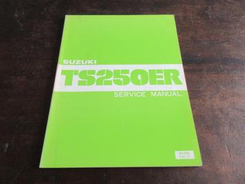 Suzuki TS250ER werkplaatshandboek service manual beschikbaar voor biedingen