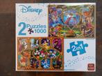 Puzzel Walt Disney 2x 1000 stukjes Magical Moments NIEUW, Ophalen of Verzenden, 500 t/m 1500 stukjes, Nieuw, Legpuzzel