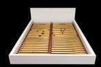 Witte Ikea Malm bed 160x200, Huis en Inrichting, Ophalen, Gebruikt, Wit, Tweepersoons