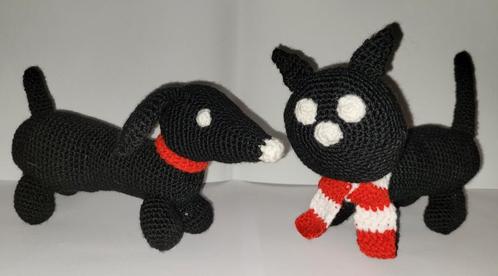 Takkie en Siepie, gehaakte knuffels, Kinderen en Baby's, Speelgoed | Knuffels en Pluche, Nieuw, Overige typen, Ophalen of Verzenden