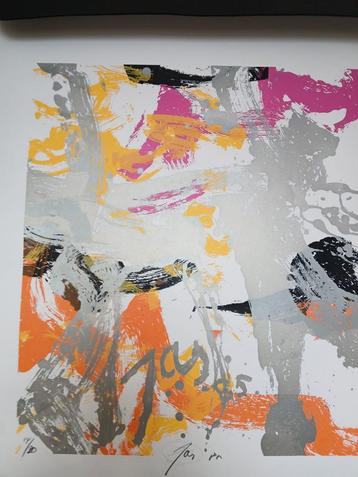 JAS - Johannes Adrianus Smit Zeefdruk 80x60 beschikbaar voor biedingen