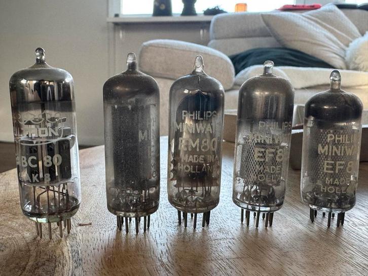 Oude Radiobuizen - Diverse Types, Audio, Tv en Foto, Buizenversterkers, Buis of Buizen, Ophalen