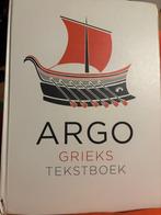 Argo Grieks tekstboek, Boeken, Ophalen of Verzenden, Nieuw, VWO, Grieks
