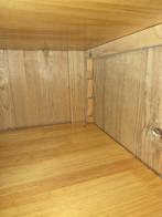 Mooie Strakke Antieke Grenen Kast met Lade en Planken, Antiek en Kunst, Ophalen