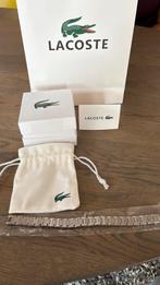 Lacoste Armband + FACTUUR, Ophalen of Verzenden, Nieuw, Zilver, Staal