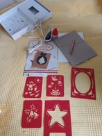 Embossing Set, Hobby en Vrije tijd, Knutselen, Ophalen of Verzenden, Zo goed als nieuw, Materiaal