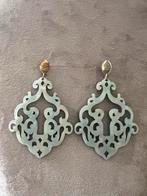 Lott Oorbellen Hangers - Bijzondere Design Oorbellen, Met kristal, Overige materialen, Hangers, Wit