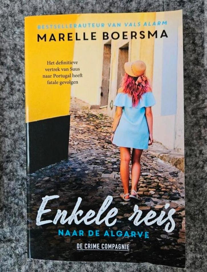 Marelle Boersma - Enkele reis naar de Algarve, Boeken, Chicklit, Zo goed als nieuw, Ophalen of Verzenden