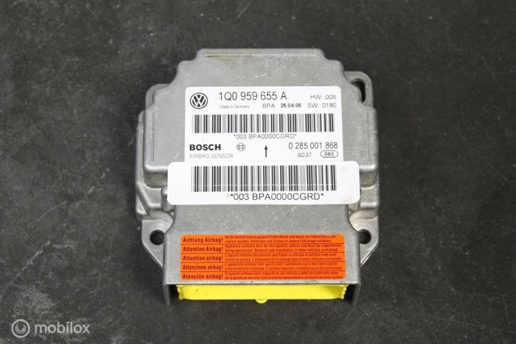 Airbag module Volkswagen Scirocco (2008-2014), Auto-onderdelen, Elektronica en Kabels, Gebruikt, Ophalen of Verzenden