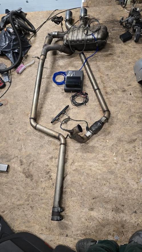 vw caddy 1.9 tdi uitlaat systeem kleppen straight pipe r32, Auto-onderdelen, Uitlaatsystemen, Volkswagen, Gebruikt, Ophalen