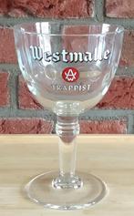 bierglas "Westmalle ",  1 glas,  volgnr 11, Verzamelen, Glas en Borrelglaasjes, Ophalen of Verzenden, Zo goed als nieuw, Bierglas
