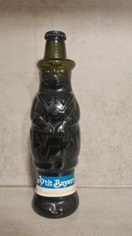 Vintage bier | Le P’tit Bayerr – figuurfles | 87–’90 | 33cl, Verzamelen, Biermerken, Ophalen of Verzenden, Glas of Glazen, Overige merken
