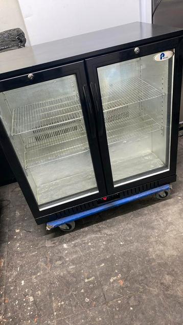 Backbar bar koelkast koeler 2 glazen deur beschikbaar voor biedingen