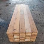 Massief grenen vloer 27m2 vloerdelen 3,3 cm dik 16,5cm breed, Ophalen, Gebruikt, Vloerdelen of -planken, 10 m² of meer