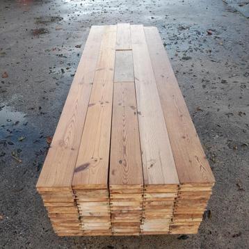 Massief grenen vloer 27m2 vloerdelen !3,3 cm dik! 16,5cm br beschikbaar voor biedingen