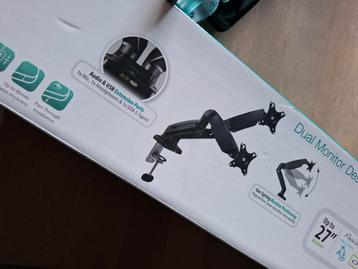 Monitor arm dubbel beschikbaar voor biedingen