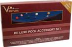 Pool Accessoire Set Ventura Deluxe, Pool Biljart set, Sport en Fitness, Biljarten en Poolen, Nieuw, Ophalen of Verzenden, Pooltafel