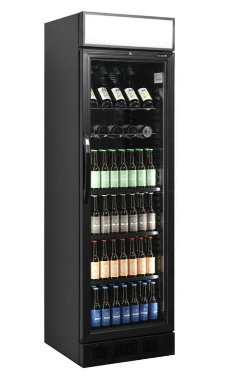 TEFCOLD BLACK Edition – Zwarte Flessenkoeler met Glazen Deur, Zakelijke goederen, Horeca | Keukenapparatuur, Koelen en Vriezen